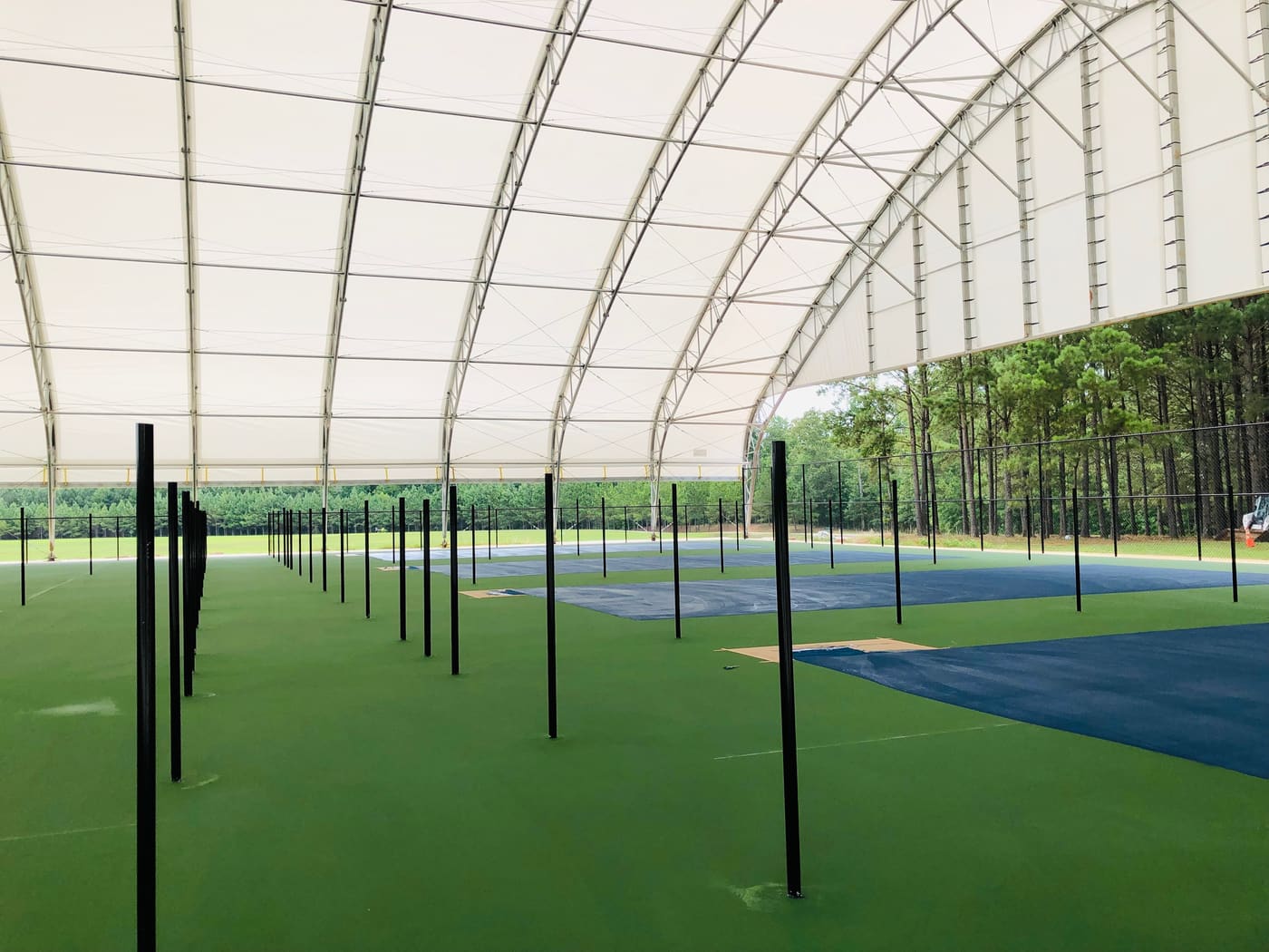 A pickleball court, not El Dorado Park Tennis & Pickleball Center. We do not have a photograph of this venue.