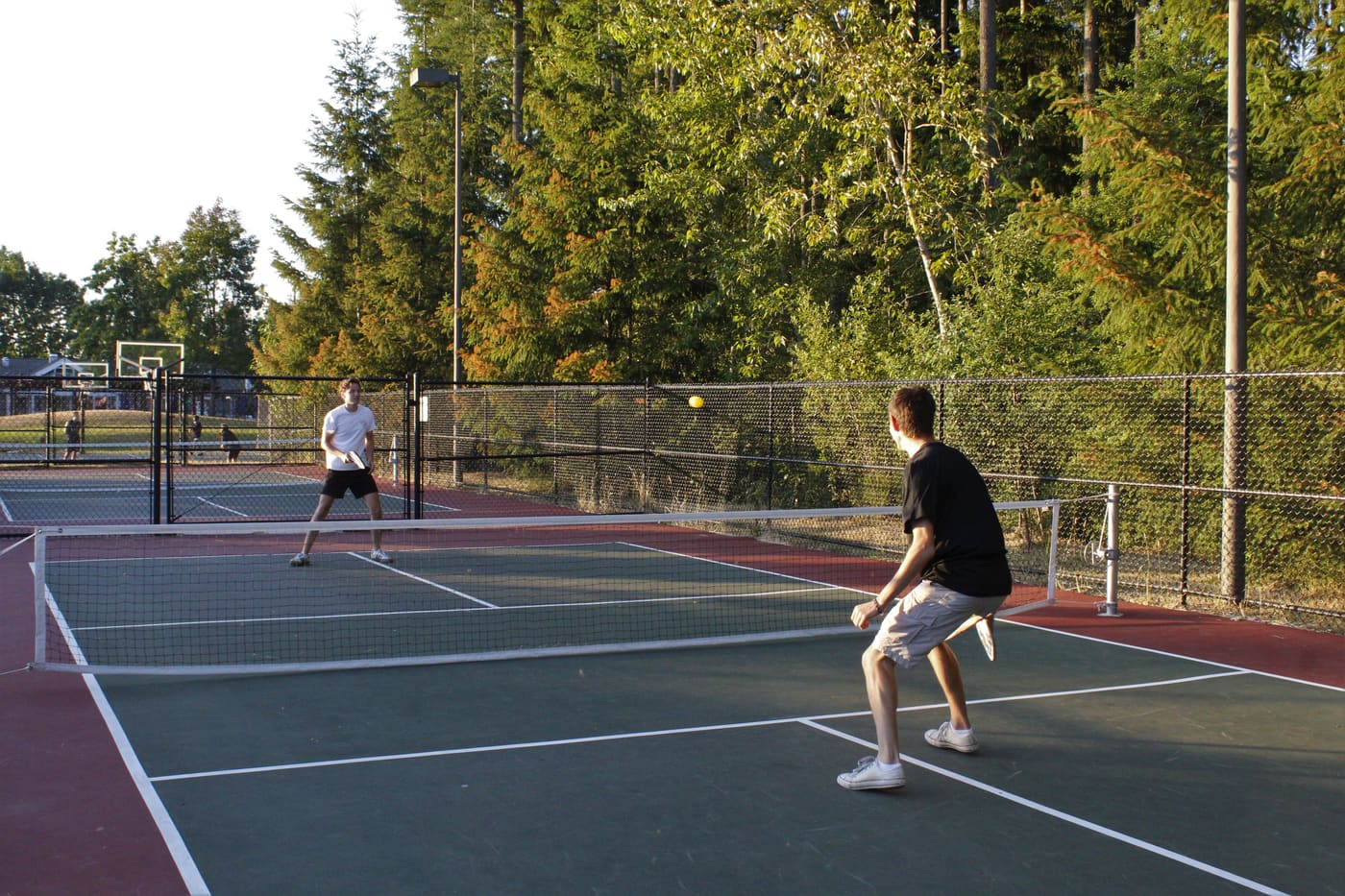 A pickleball court, not Del Norte Athletic Club. We do not have a photograph of this venue.
