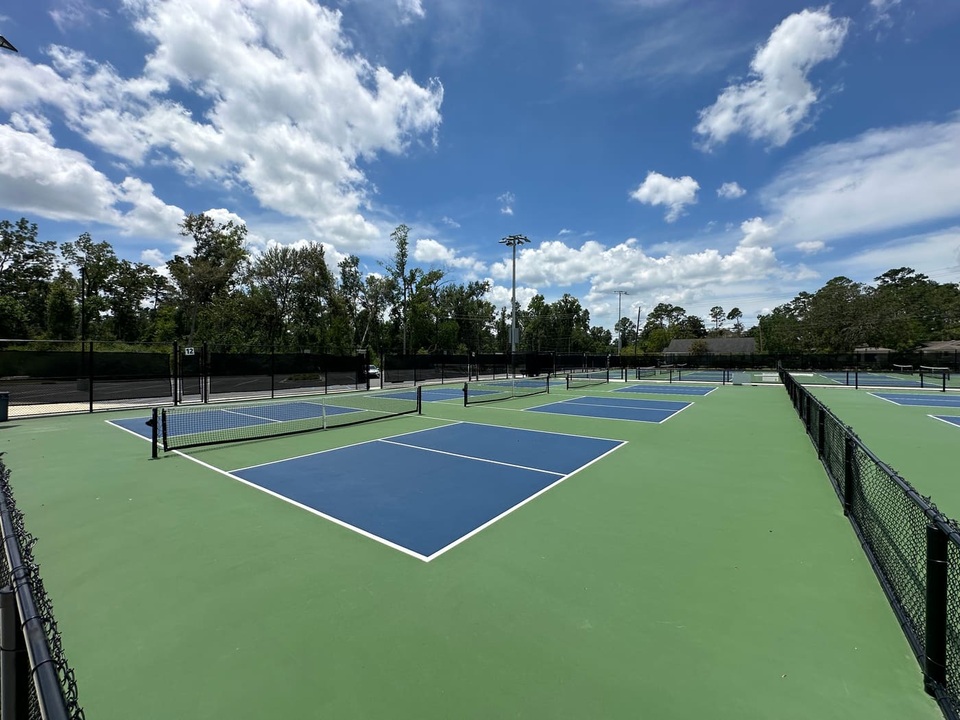 A pickleball court, not DeForest Park. We do not have a photograph of this venue.