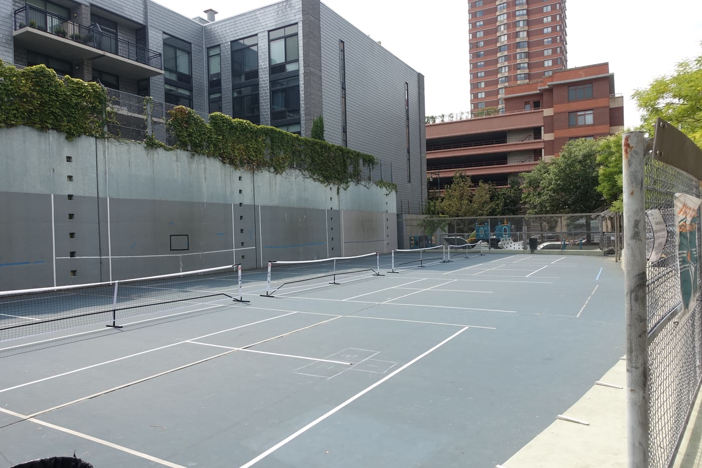 A pickleball court, not Marina Vista Park. We do not have a photograph of this venue.